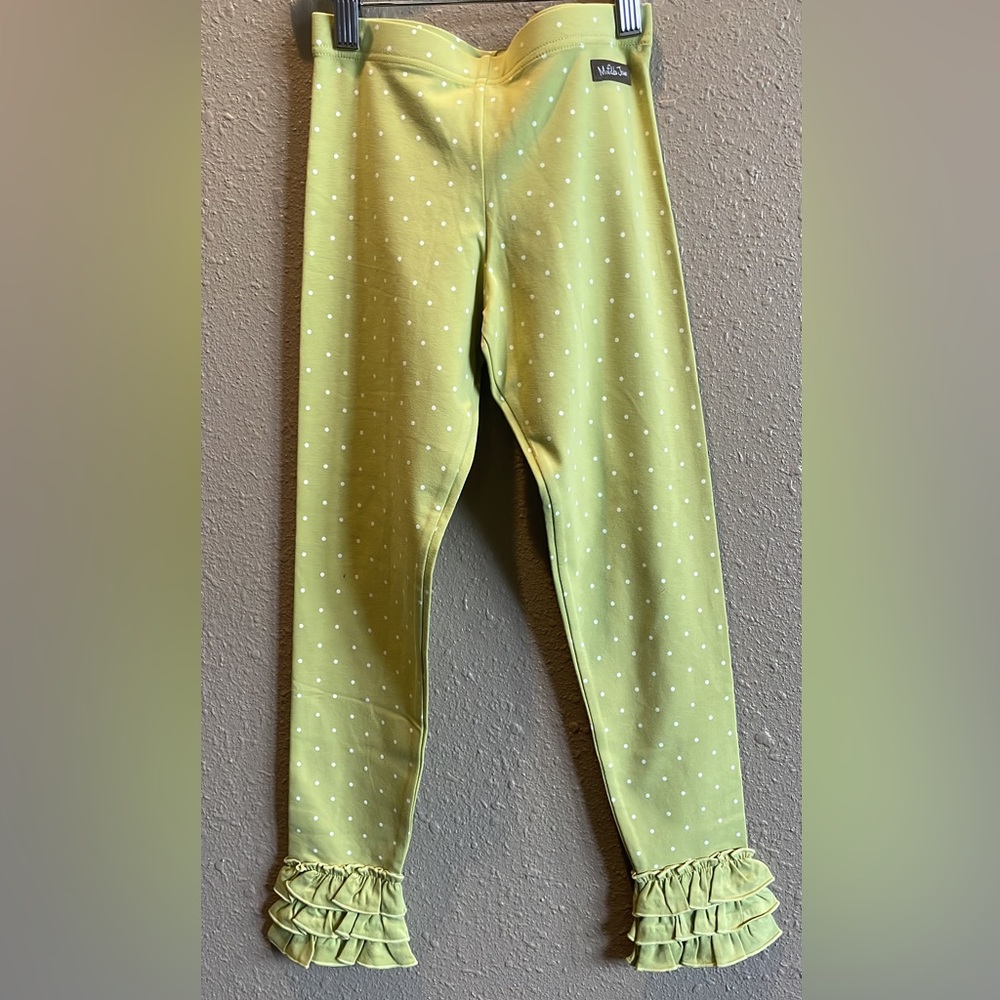 NWT Matilda Jane - On Point Dot-Print Leggings - Size 8